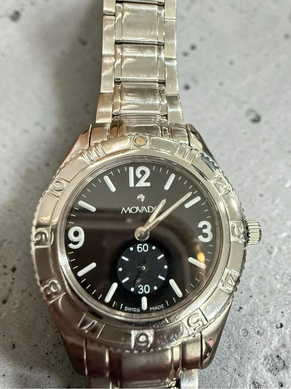 Movado authentic swiss